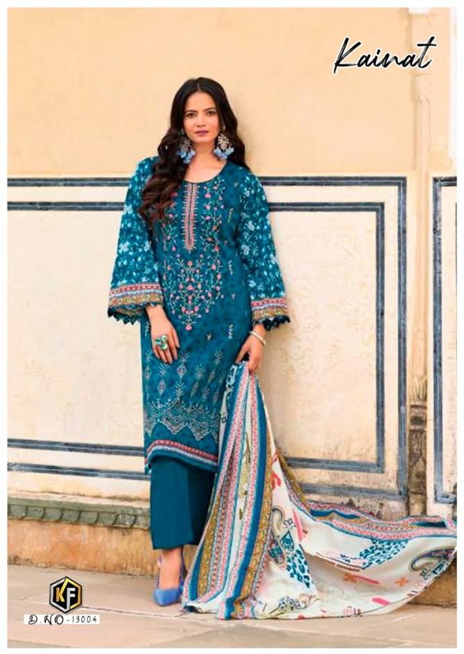 Kainat Vol 13 By Keval Lawn Karachi Cotton Dress Material Wholesale Shop In Surat